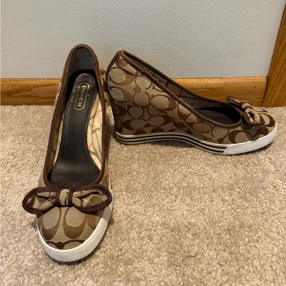 Coach Sweetie Wedges